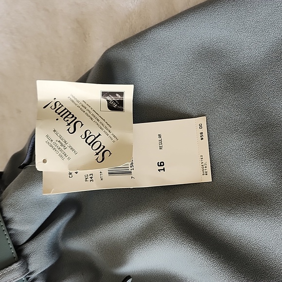 Koret womens blue mist size 16 stretch pants - Picture 2 of 9